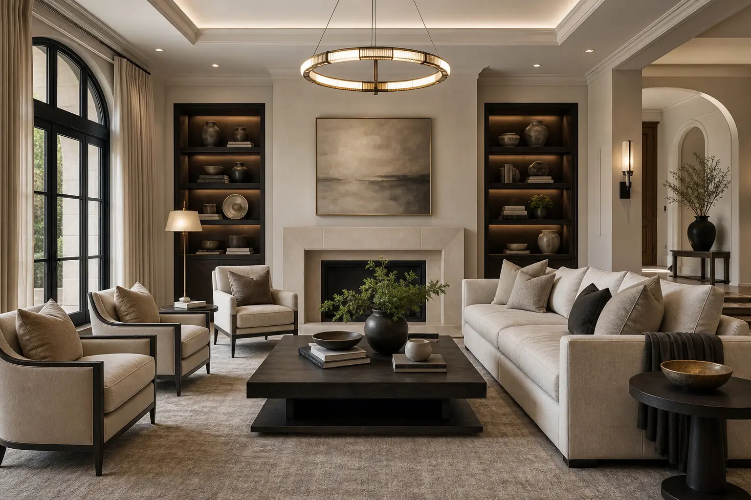 Modern Luxury Living Room Design
