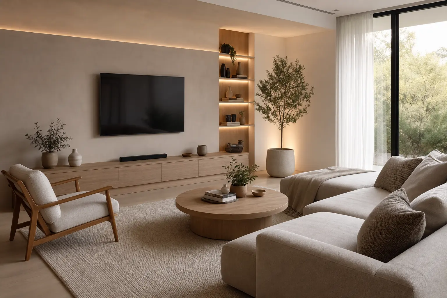 Modern Minimalist Living Room Design