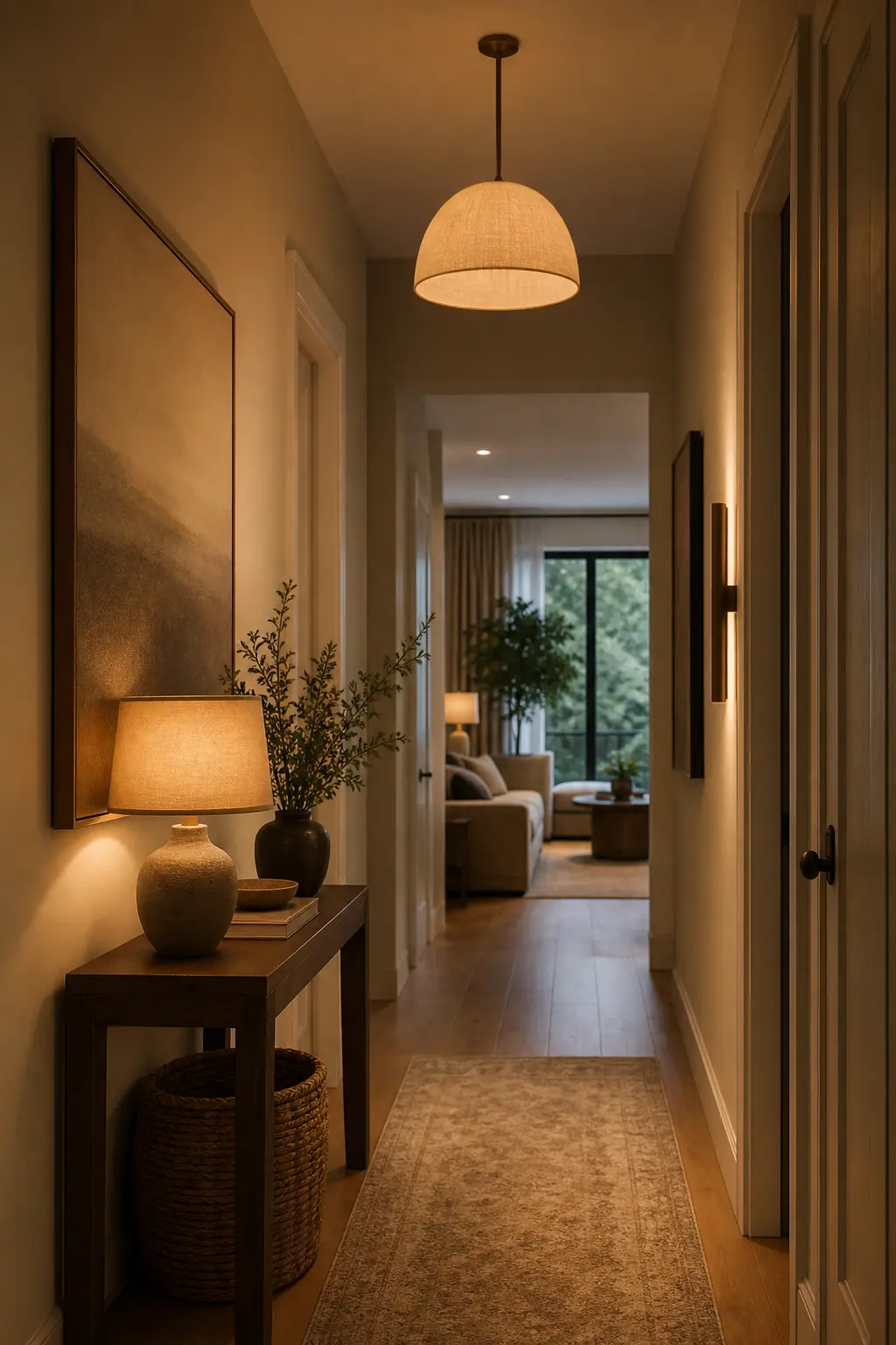 Modern Warm Aesthetic Hallway Decor Ideas