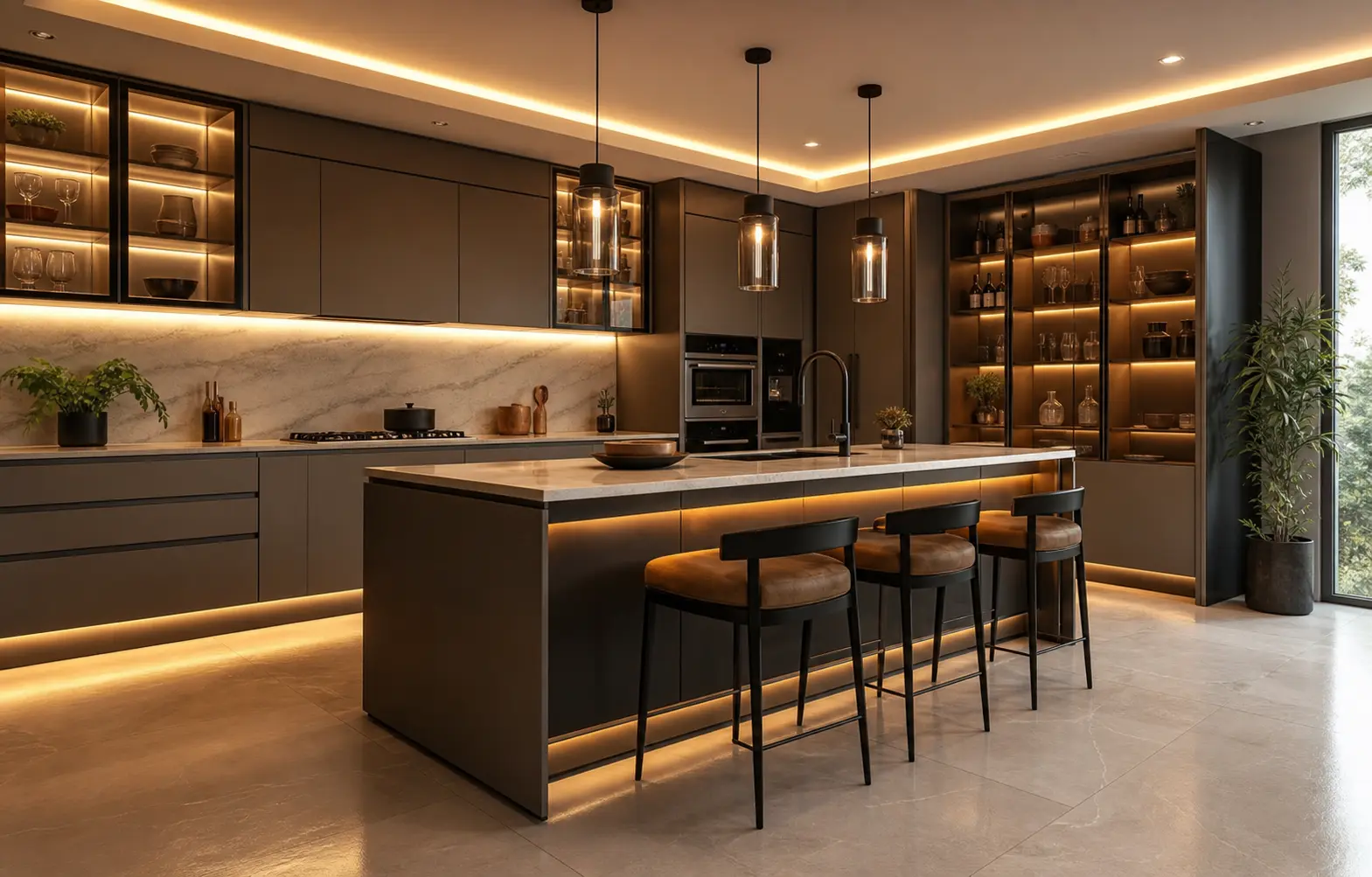 Modern Luxury Modular Kitchen Design Ideas