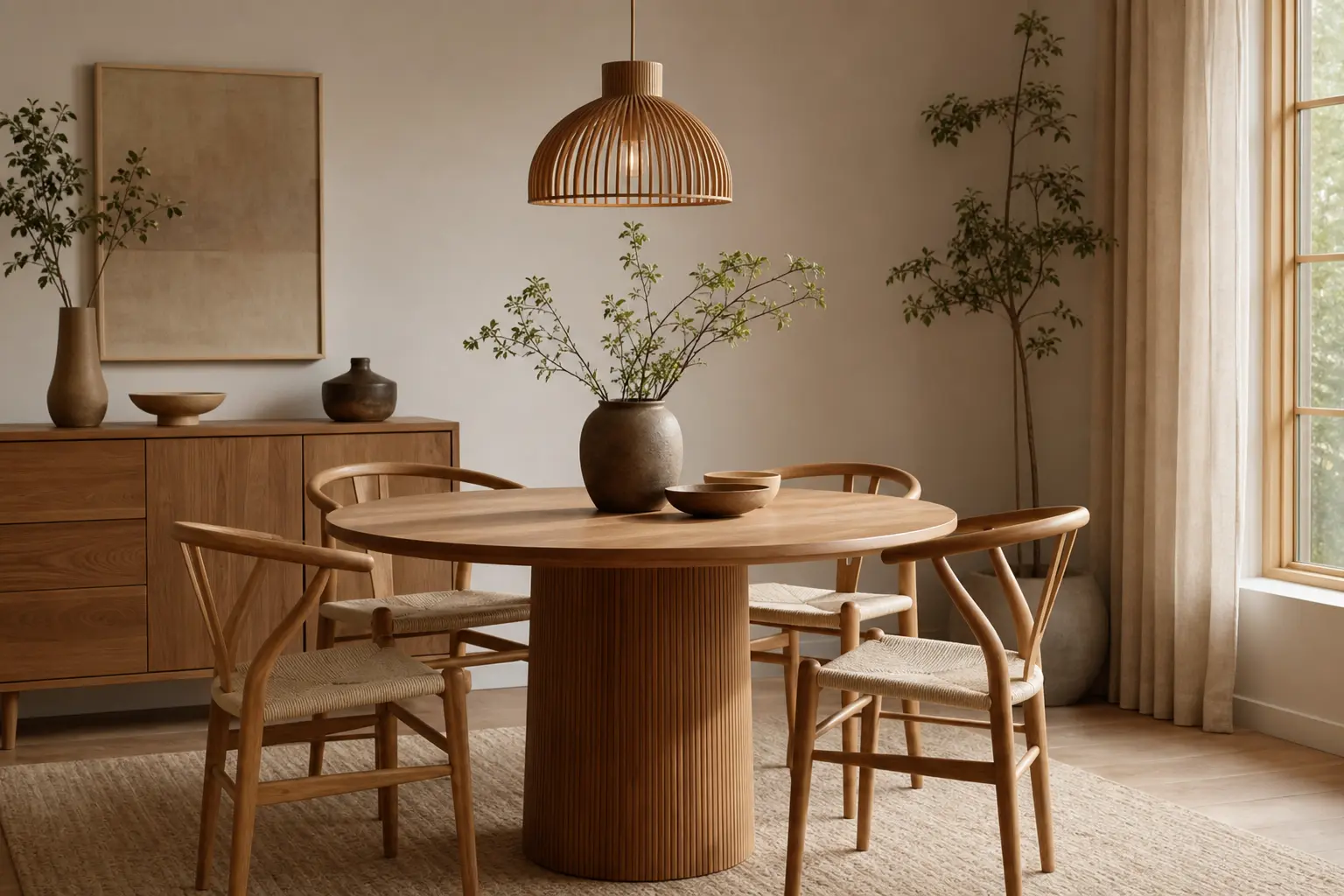 Cozy Scandinavian Dining Room Decor Ideas