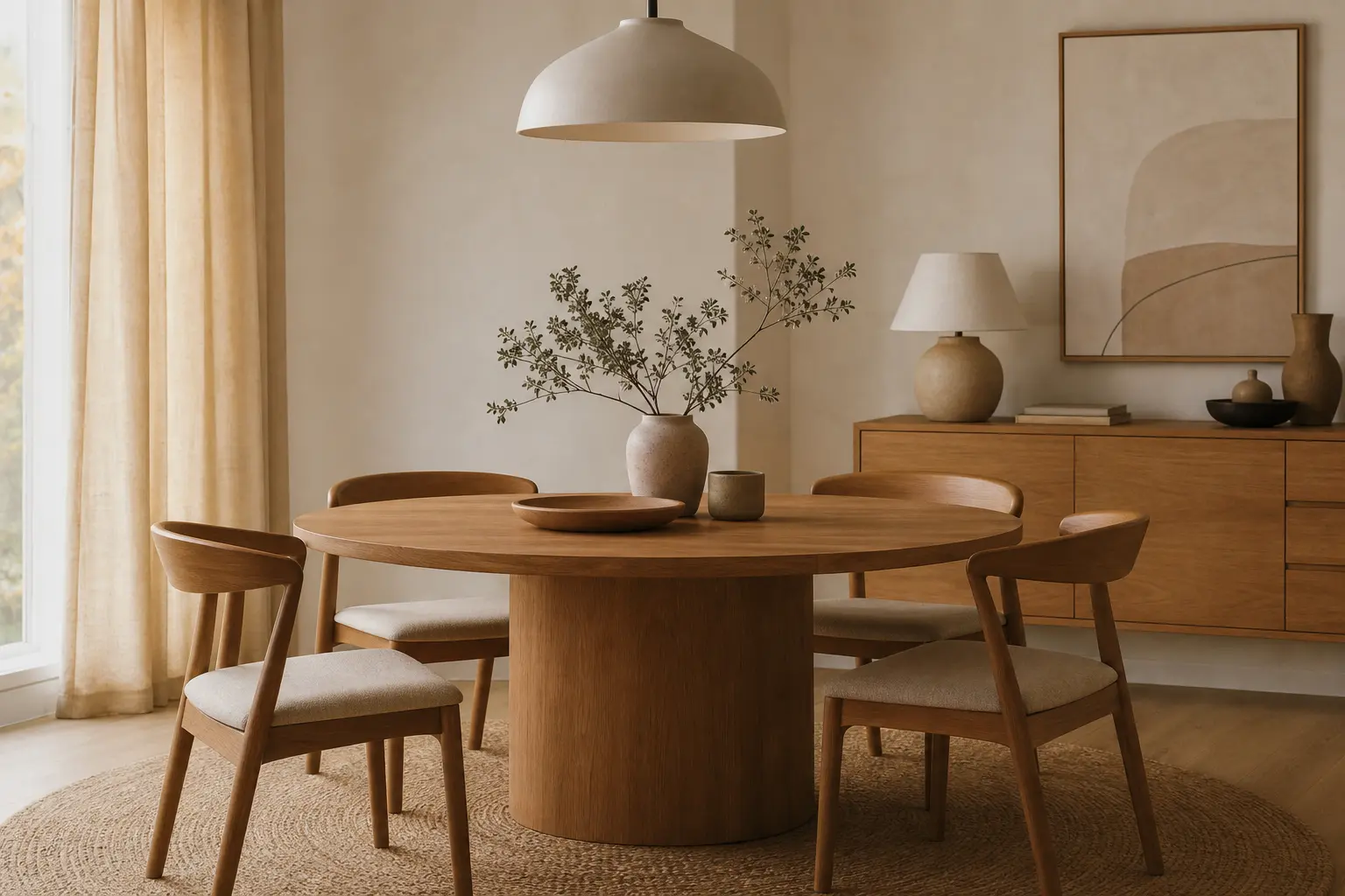 Cozy Scandinavian Dining Room Decor Ideas