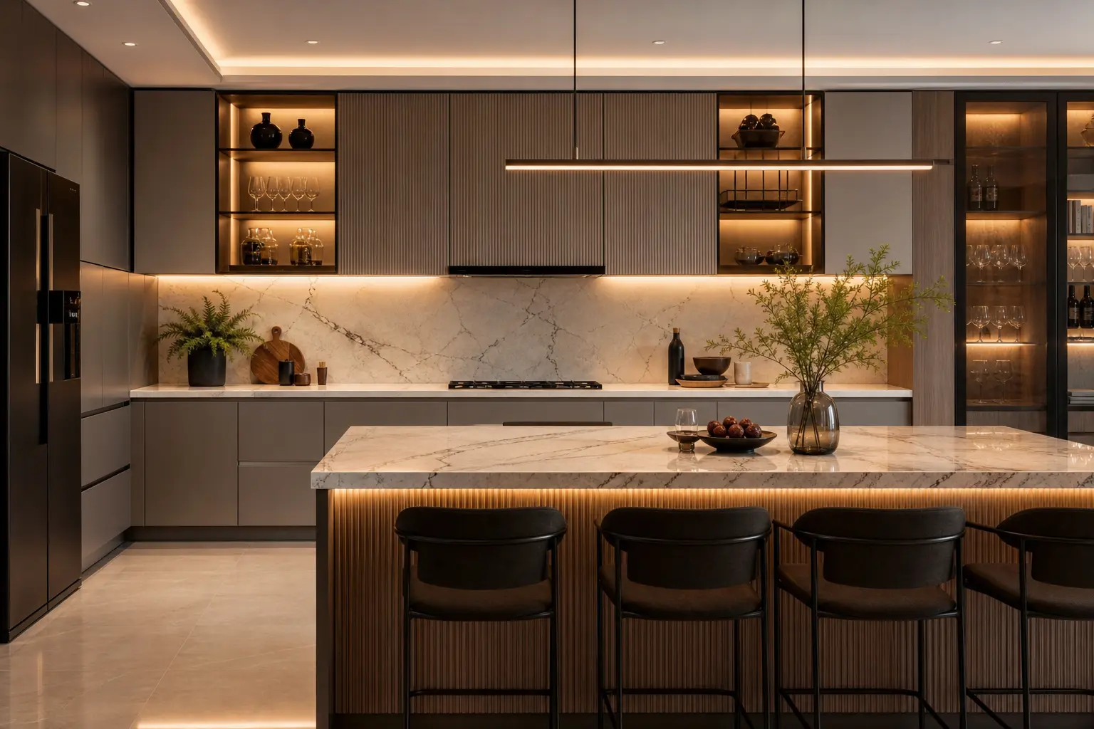 Modern Luxury Modular Kitchen Design Ideas