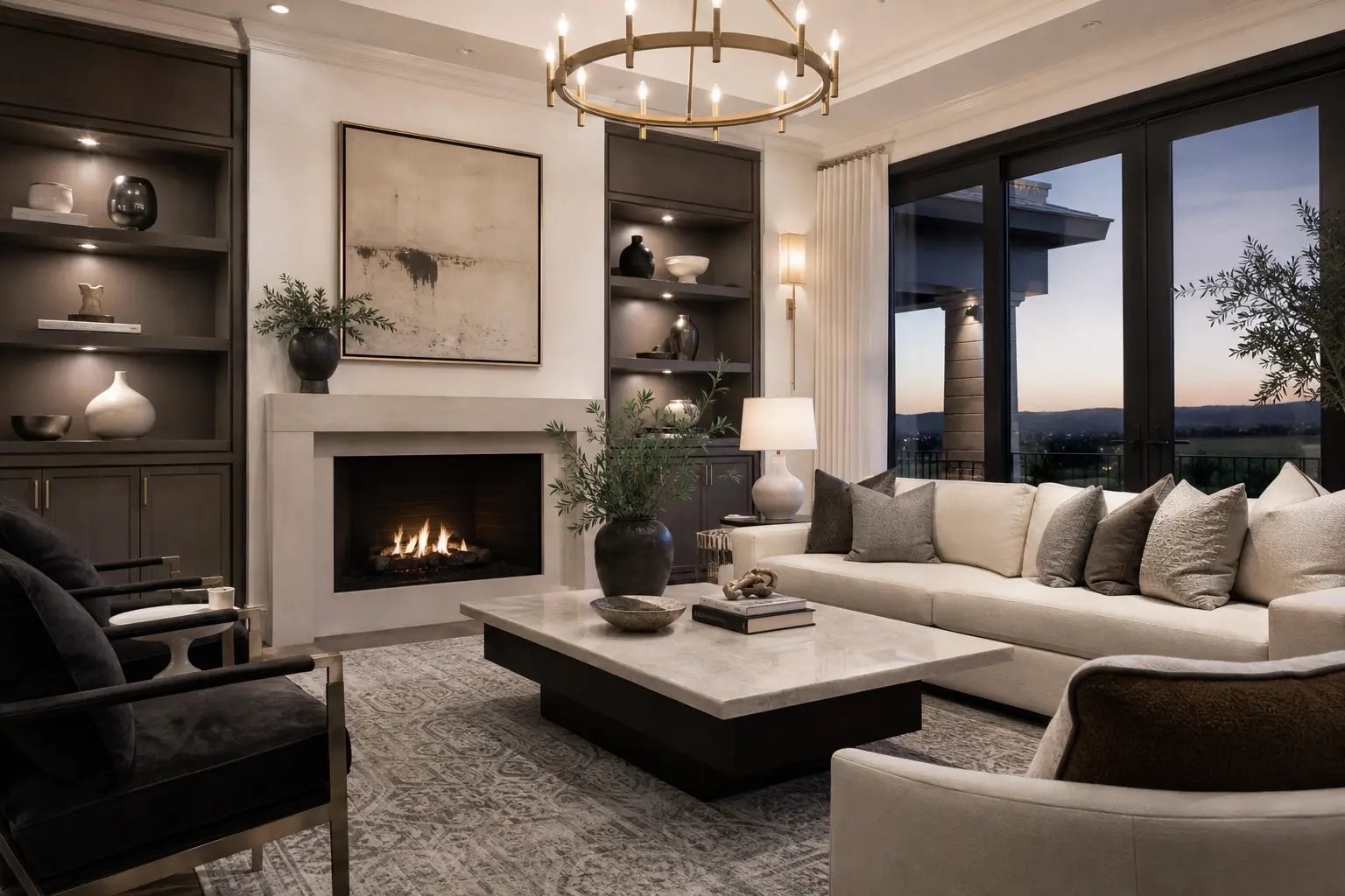 Modern Luxury Living Room Design