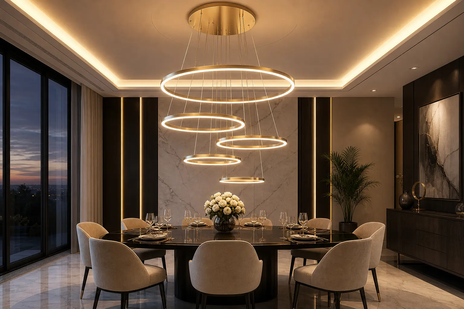 Modern Dining Room Chandelier Ideas