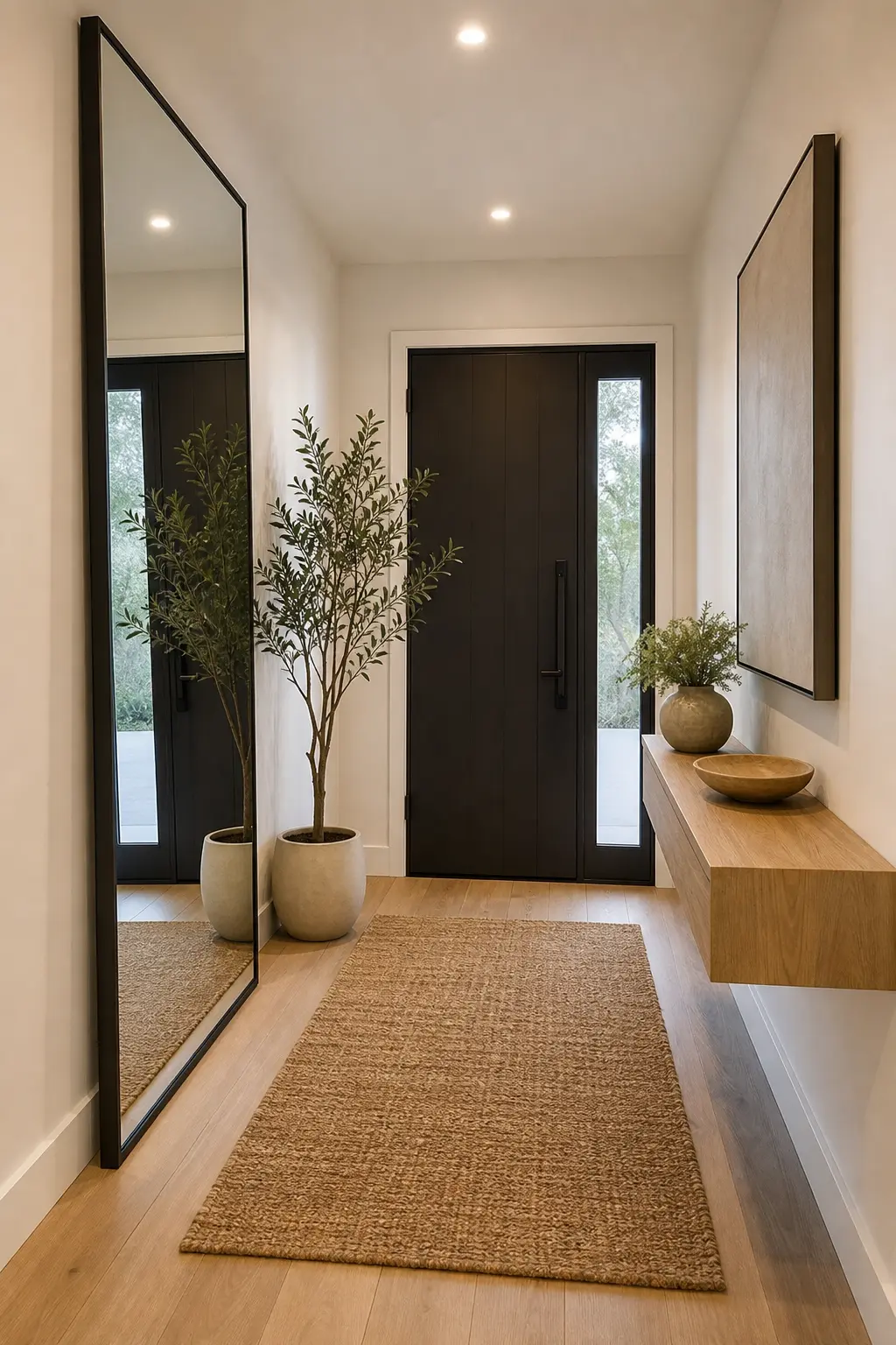Modern Minimalist Entryway Decor Ideas