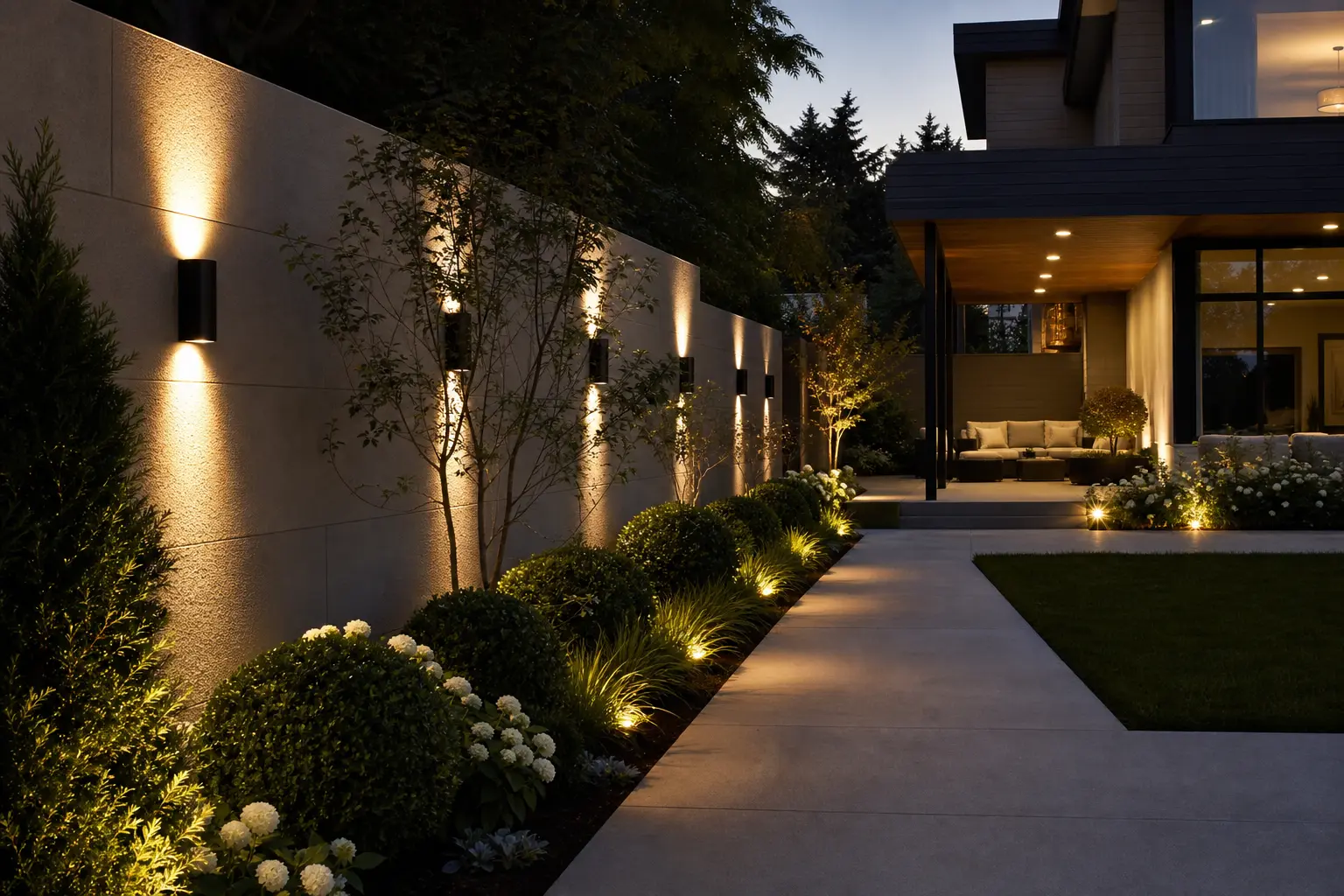 Modern Outdoor Wall Lighting Ideas