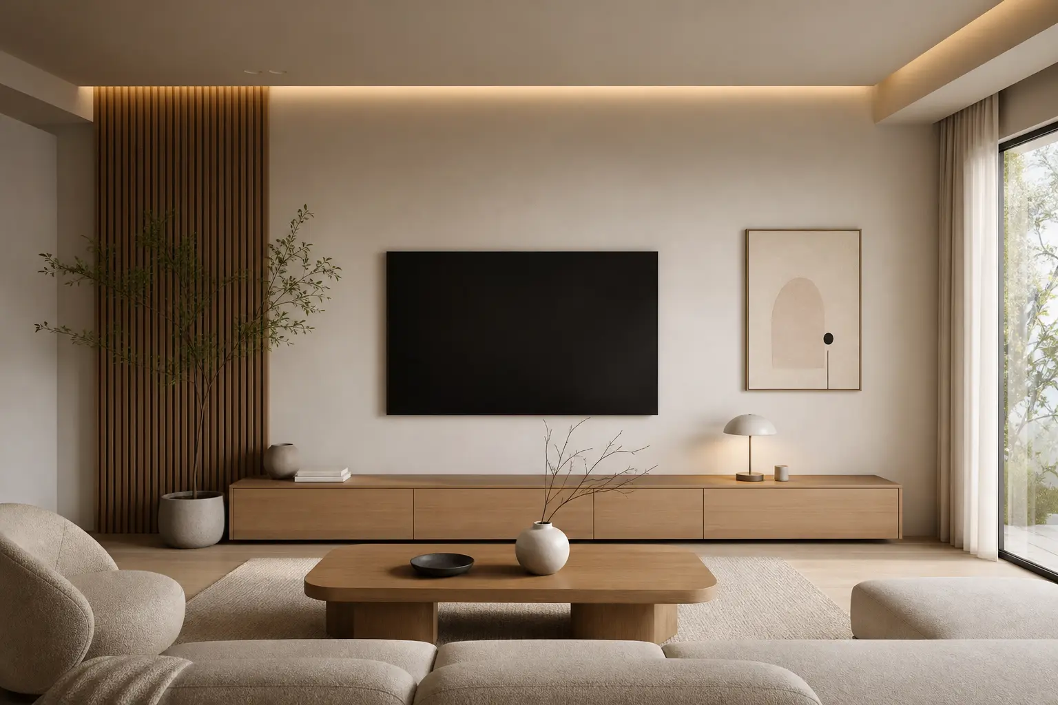 Modern Minimalist Living Room Design