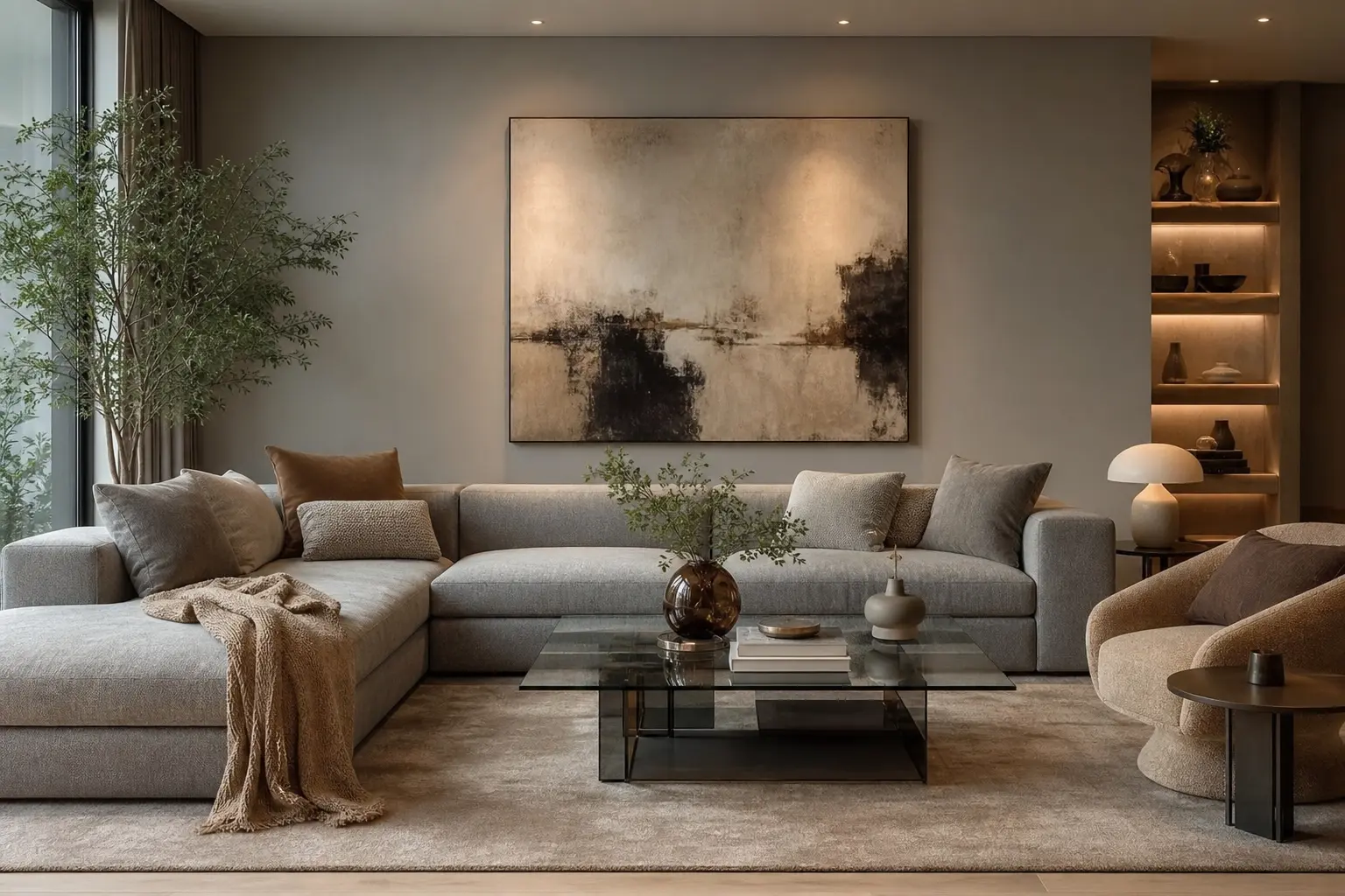 Modern Grey Living Room Decor Ideas