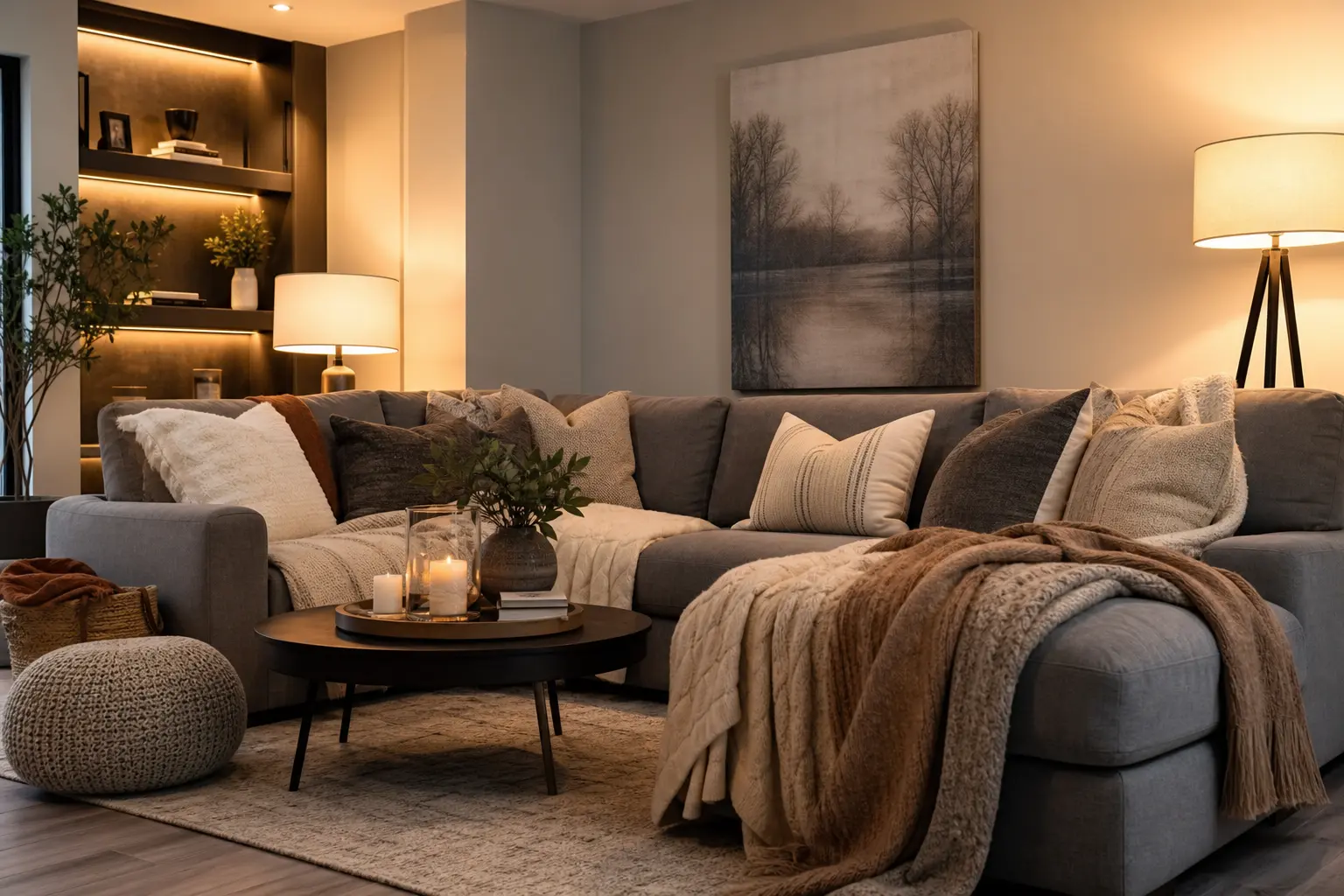 Cozy Modern Living Room Decor Ideas