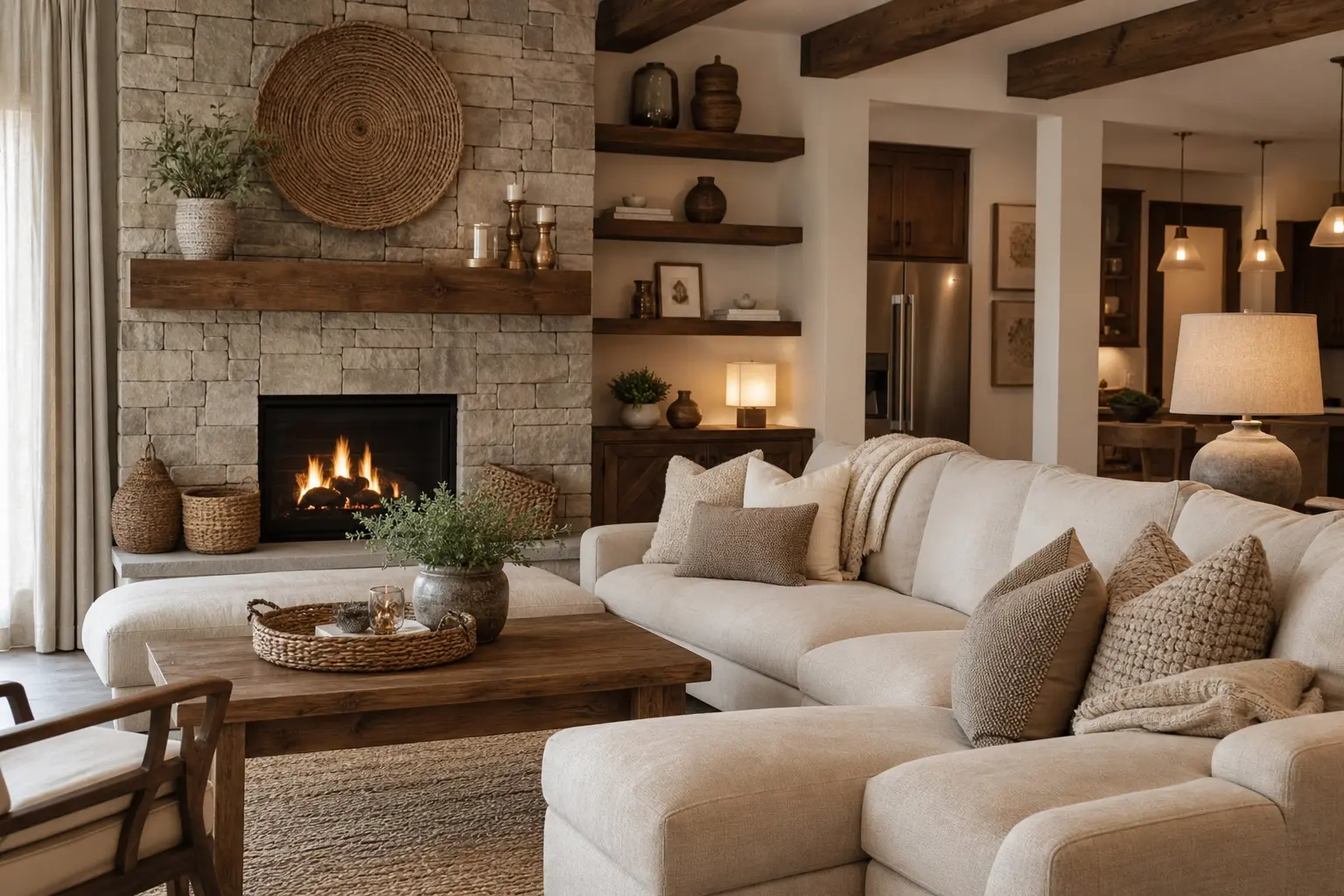 Modern Rustic Living Room Design Ideas
