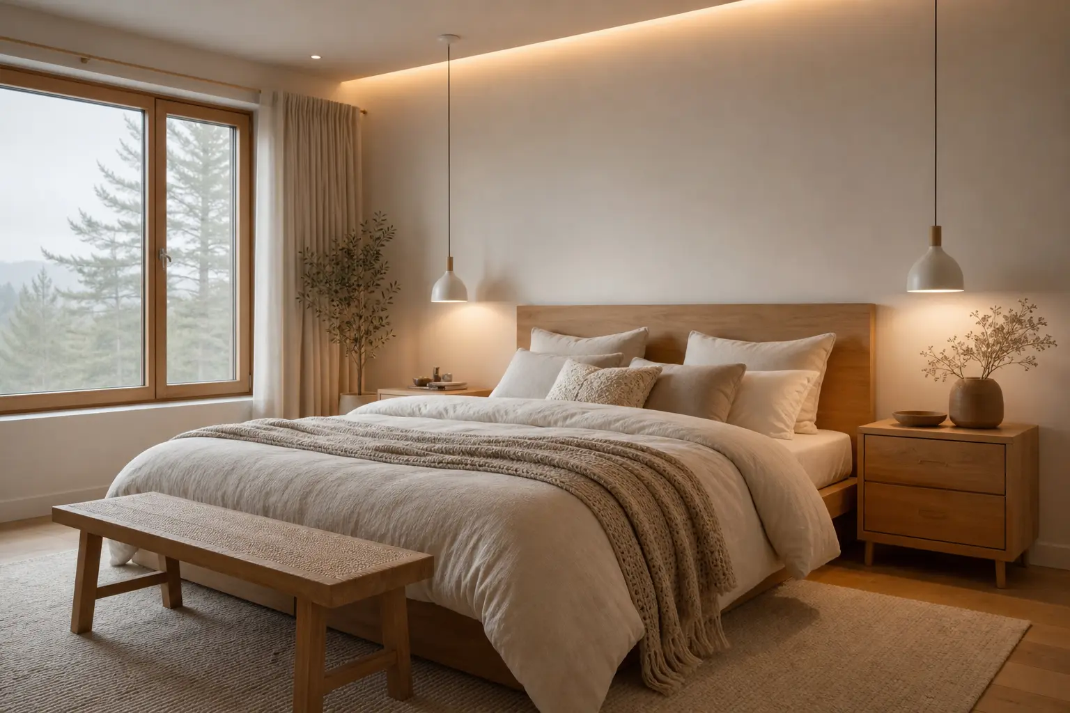 Modern Scandinavian Bedroom Design Ideas