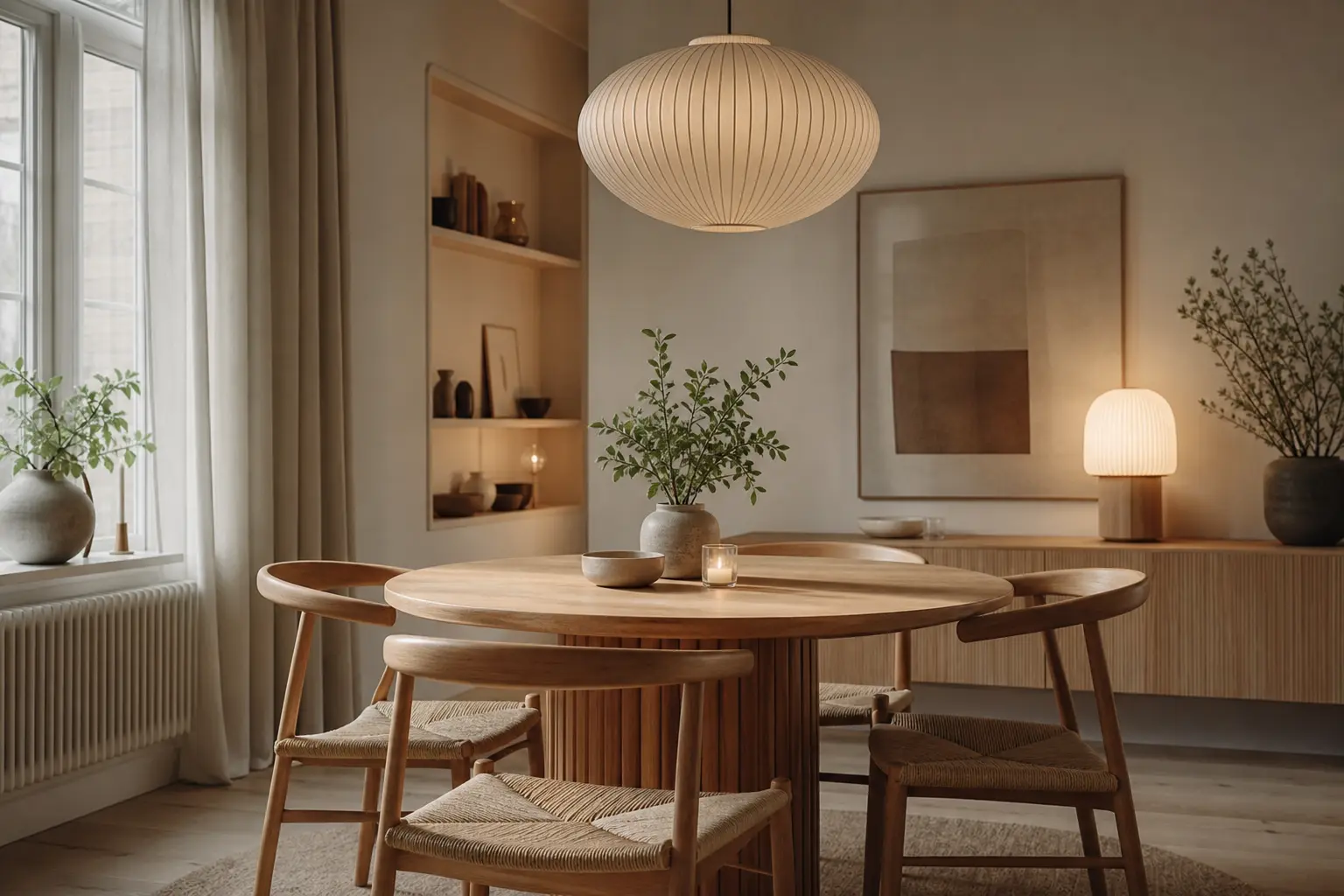 Cozy Scandinavian Dining Room Decor Ideas