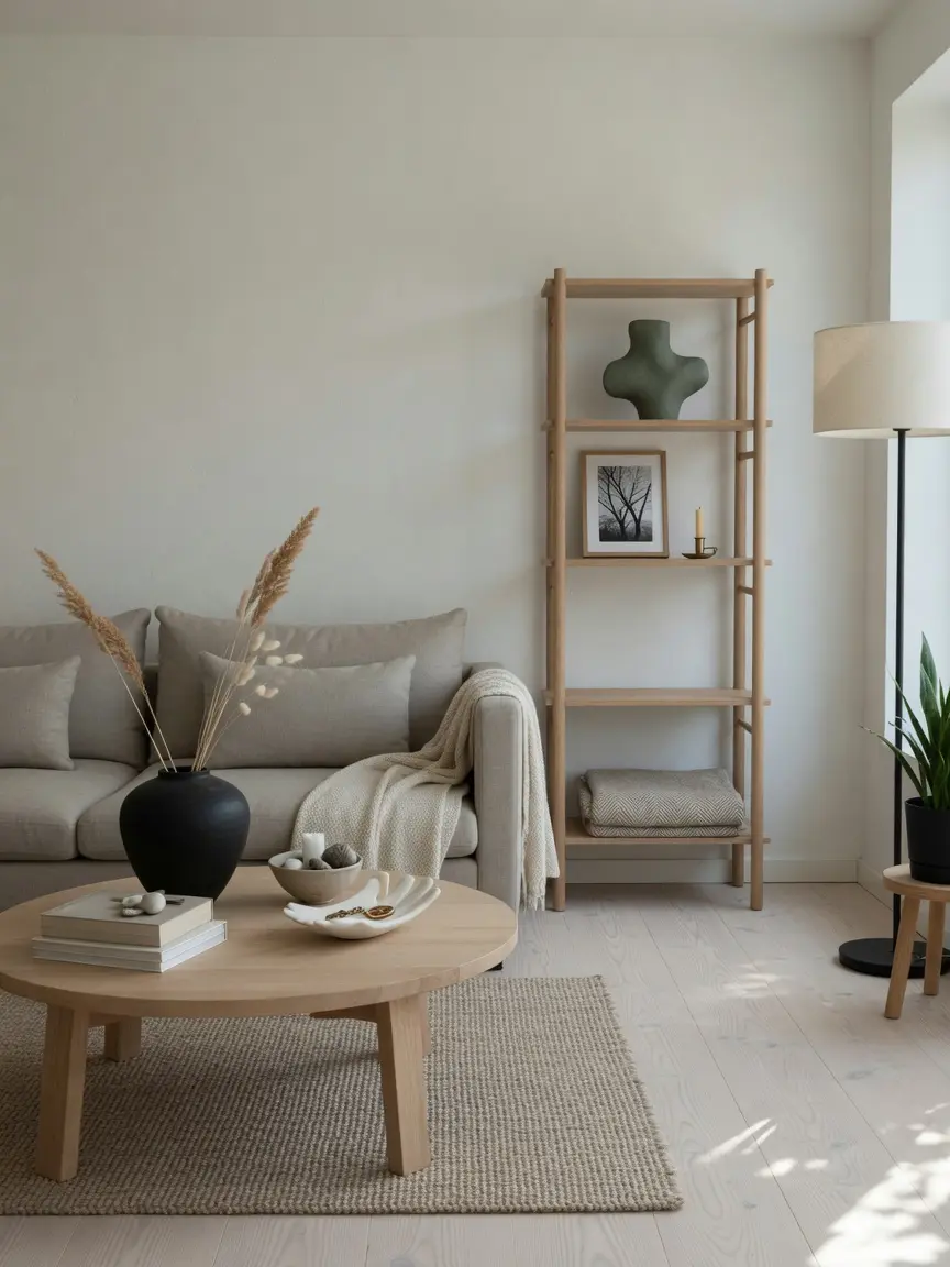 Modern Scandinavian Living Room Interior Design Ideas