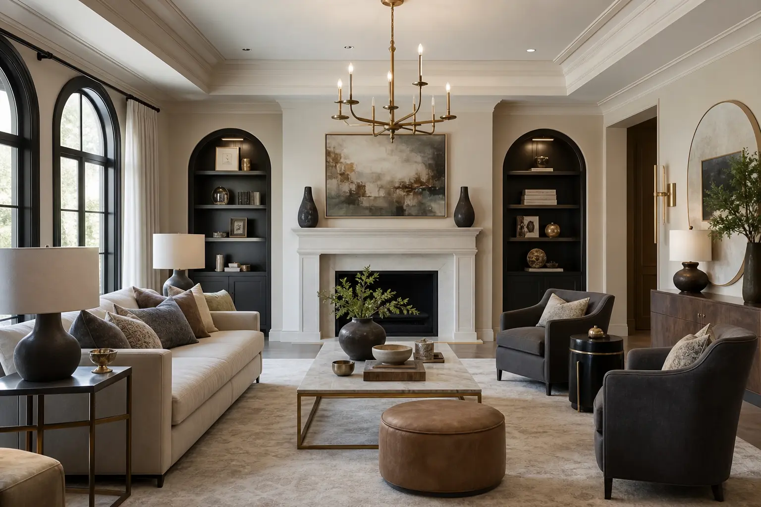 Modern Luxury Living Room Design