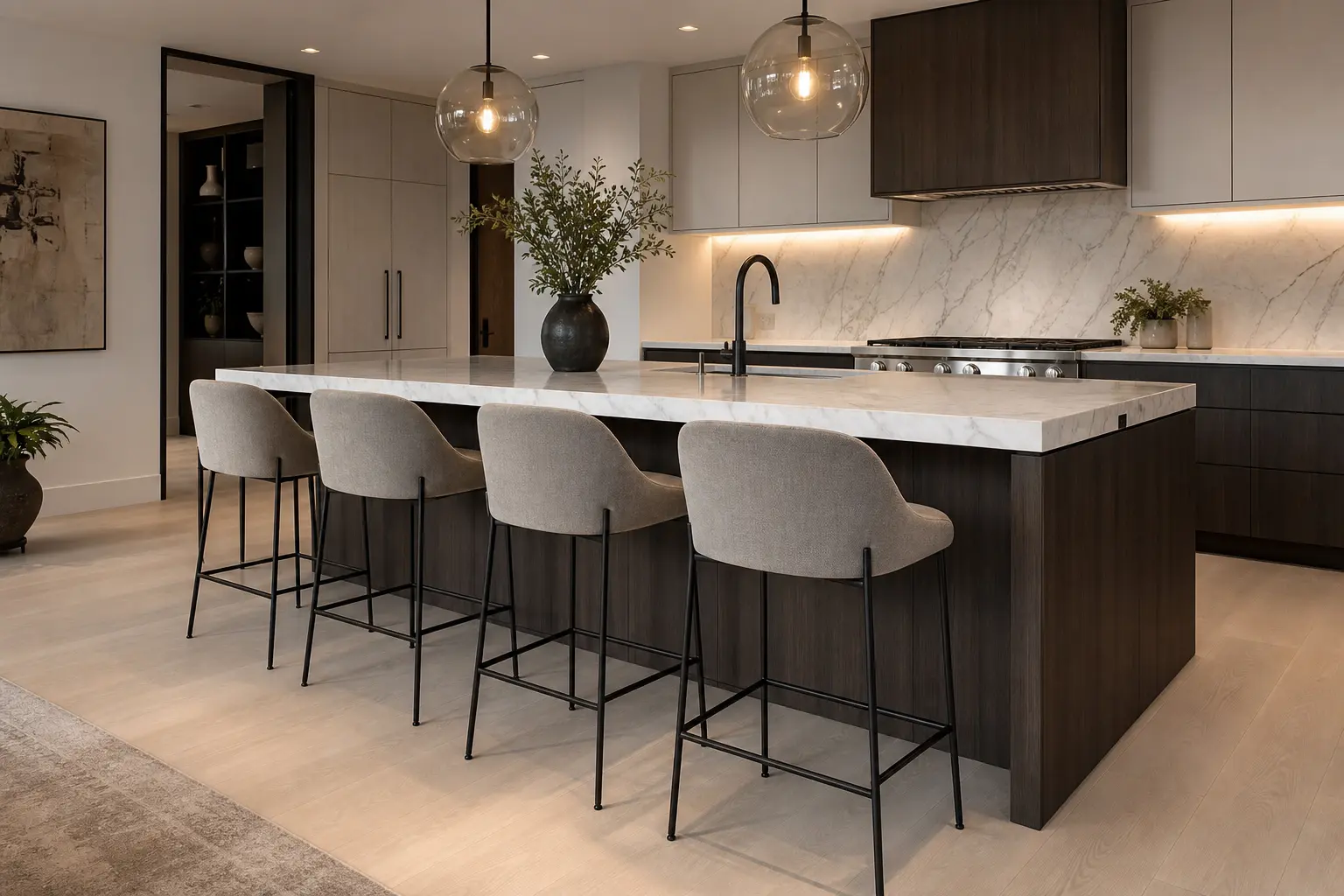 Modern Luxury Kitchen Design Ideas with Islands