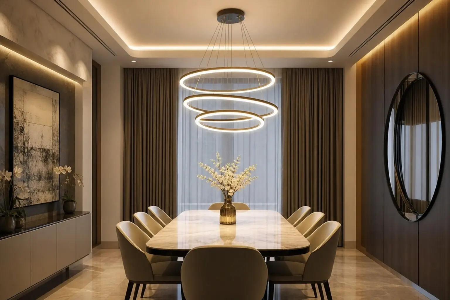 Modern Dining Room Chandelier Ideas