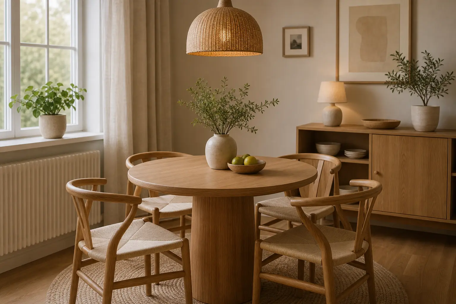 Cozy Scandinavian Dining Room Decor Ideas