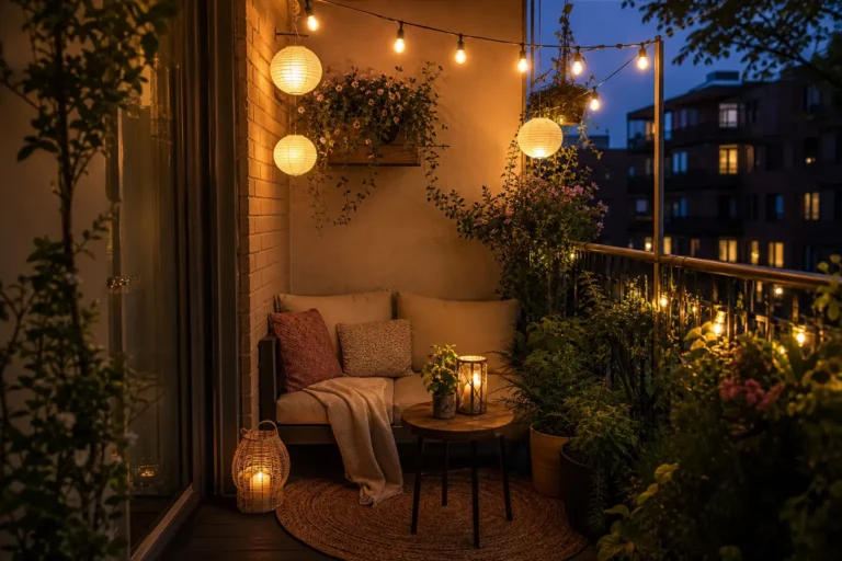 Small Apartment Balcony Decor Ideas