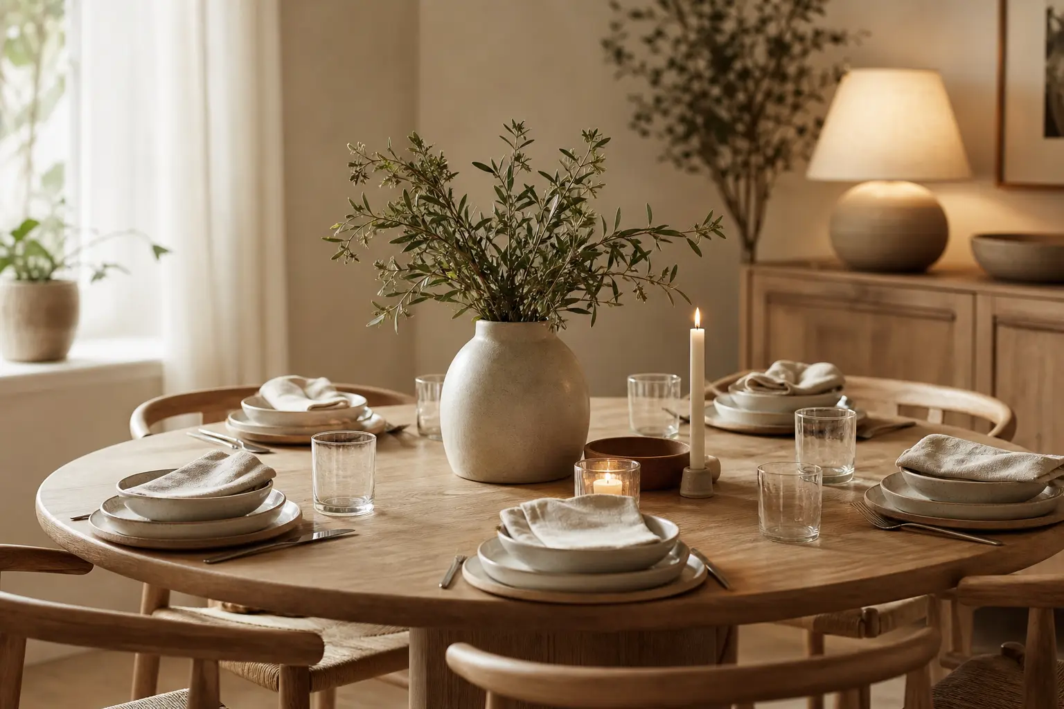 Cozy Scandinavian Dining Room Decor Ideas