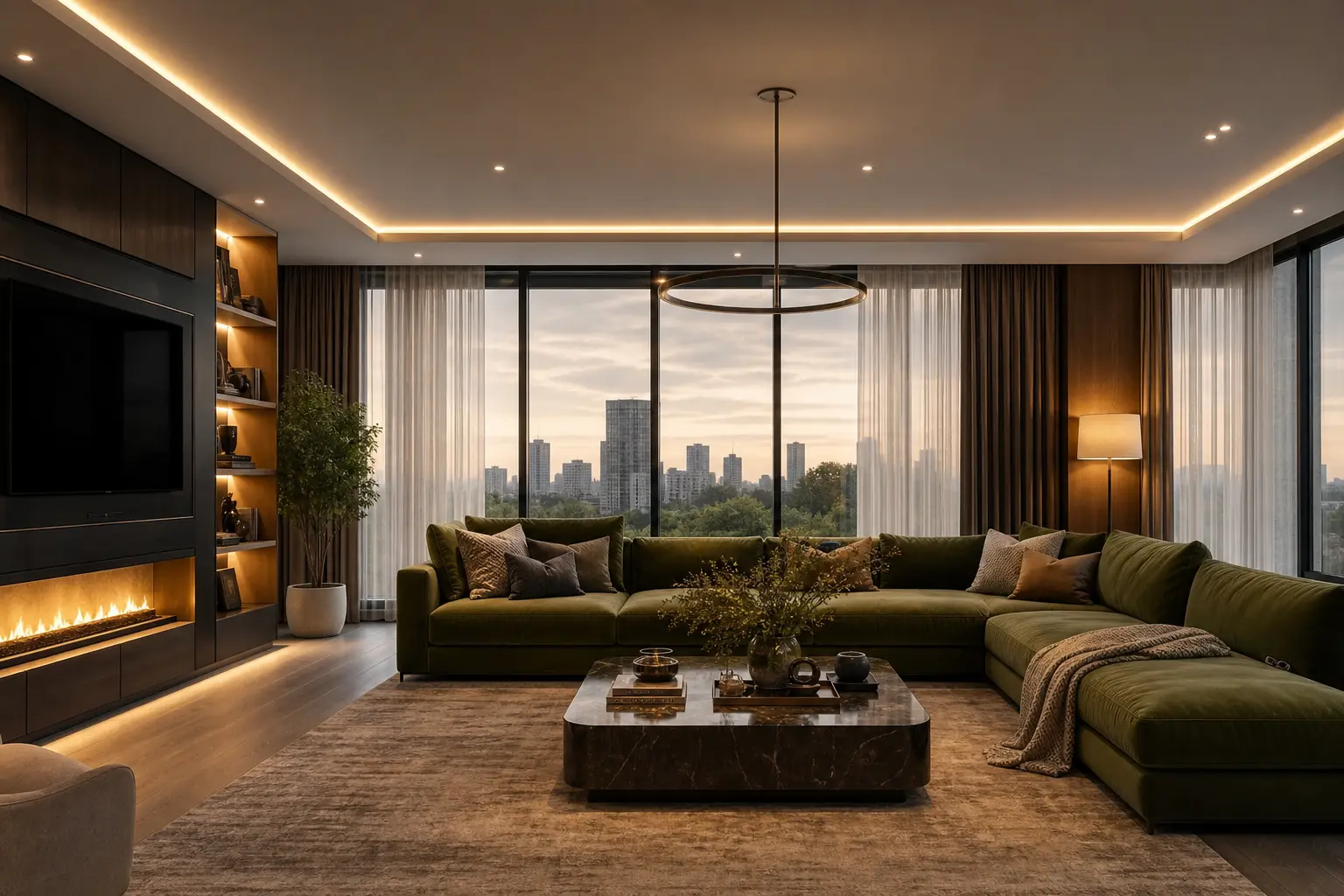 Modern Luxury Living Room Design Ideas