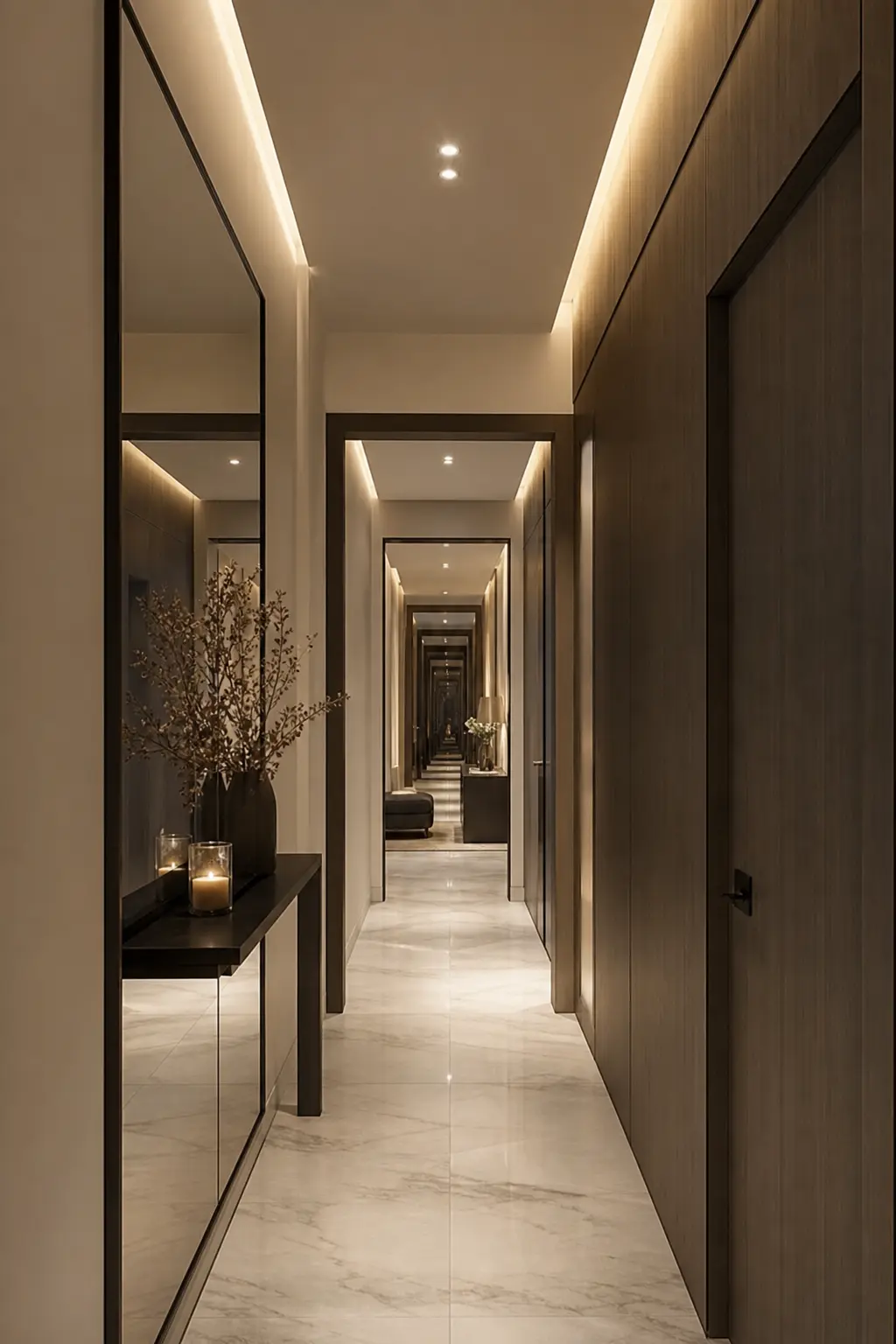 Modern Luxury Hallway Design Ideas