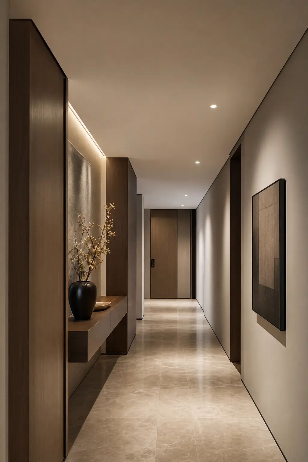 Modern Luxury Hallway Design Ideas