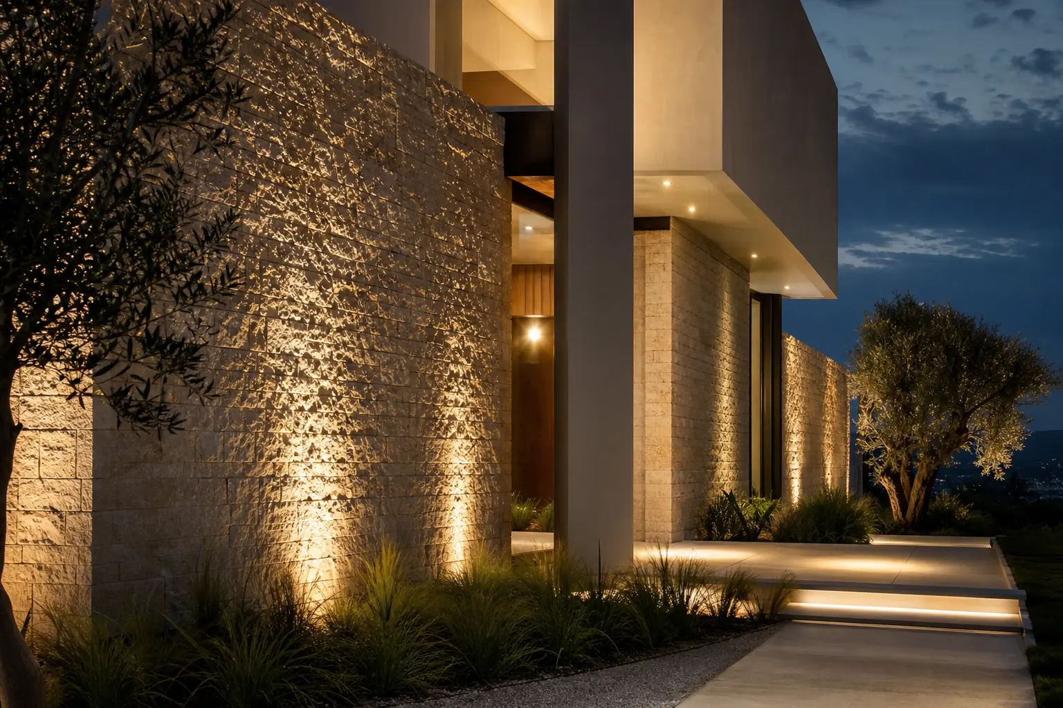 Modern Outdoor Wall Lighting Ideas