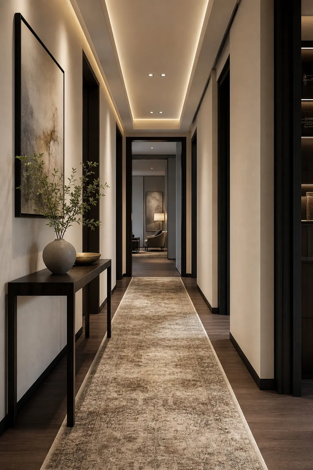 Modern Luxury Hallway Design Ideas