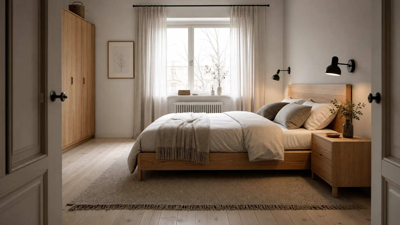 Modern Scandinavian Bedroom Design Ideas
