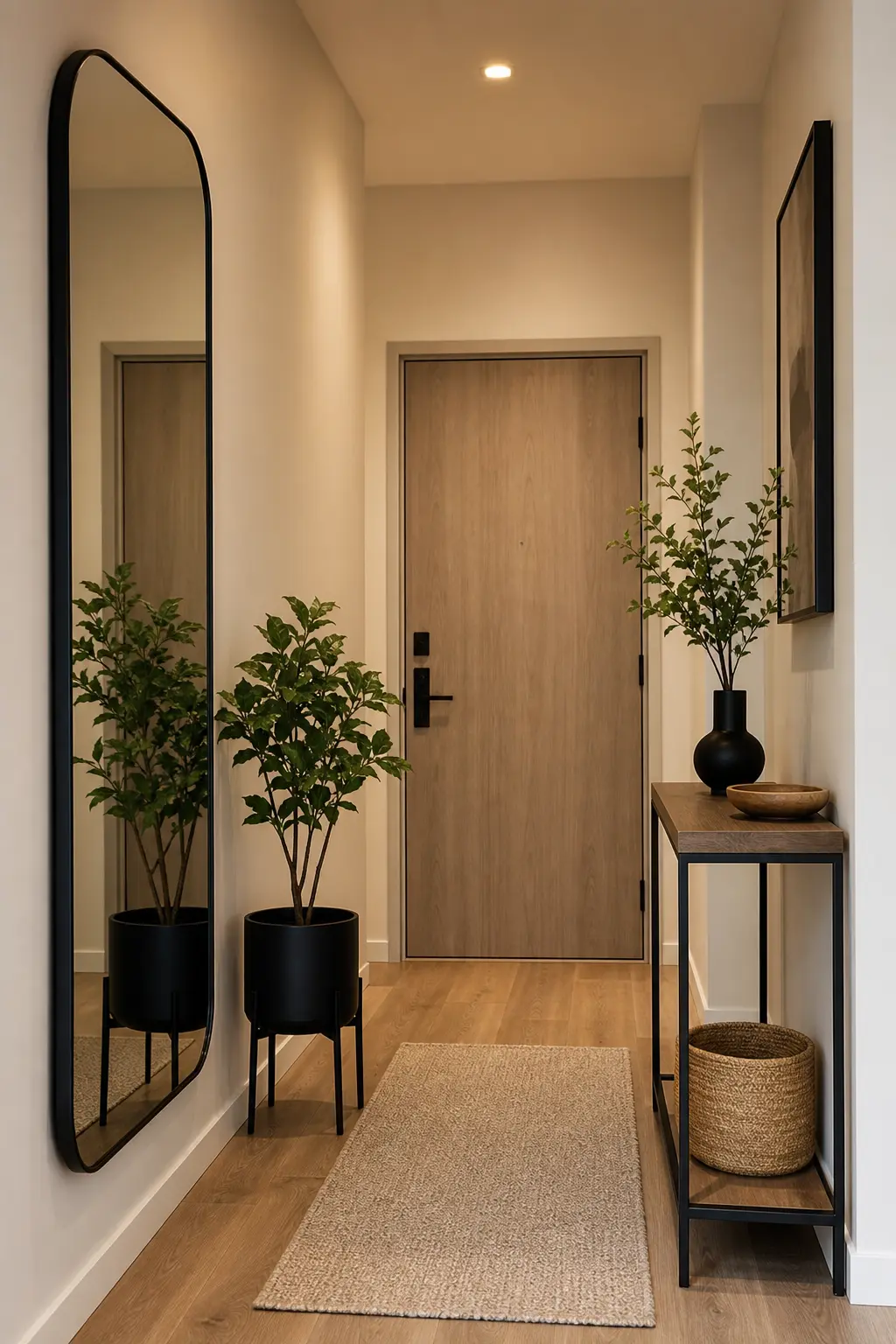 Modern Minimalist Entryway Decor Ideas