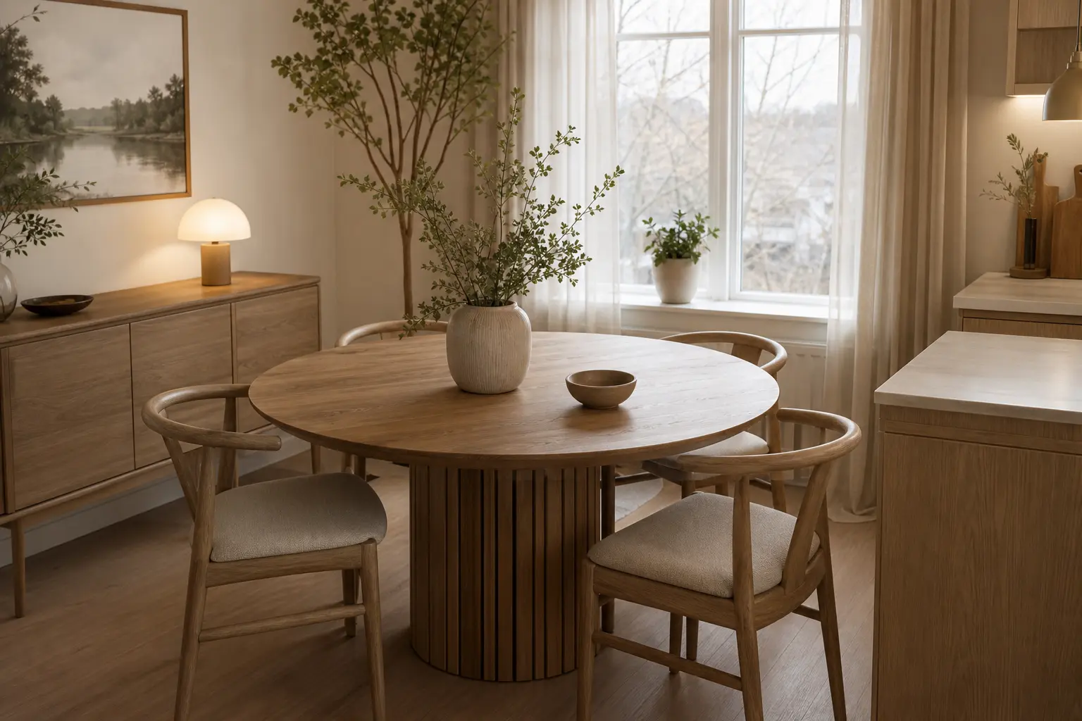Cozy Scandinavian Dining Room Decor Ideas